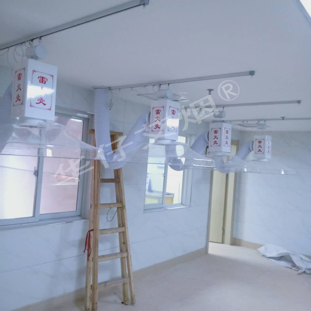 杭州（華仔）專業艾灸排煙設備安裝完工